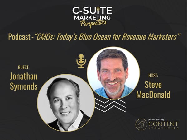 CMOs: Today’s Blue Ocean for Revenue Marketers - Page 1