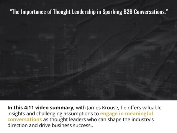 How to Reframe the B2B Buyer Conversation for Success - Page 6