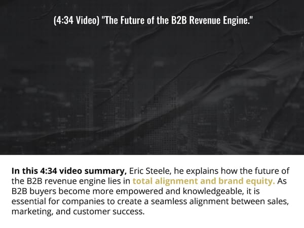 CRO POV: The Future of the B2B Revenue Engine - Page 6