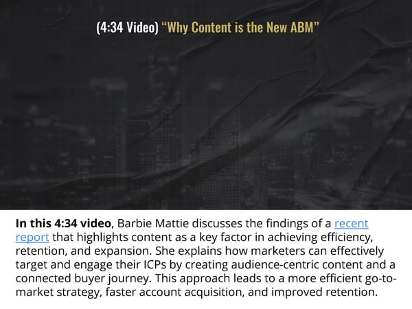 “2024 Report: Why Content is the New ABM” - Page 6