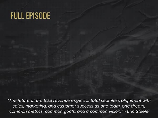 (SM) CRO POV: The Future of the B2B Revenue Engine - Page 4