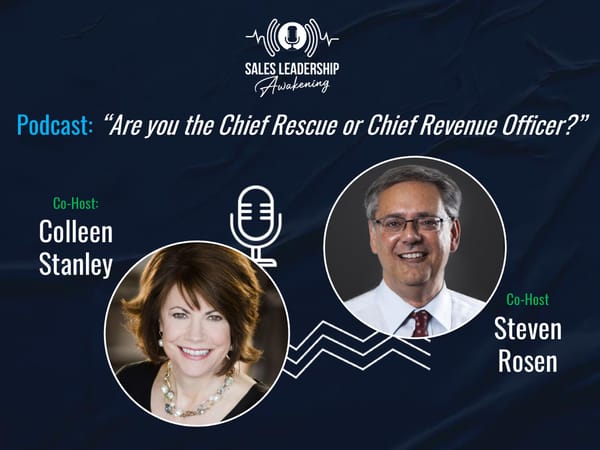 SLA Episode 4 - "Are you the Chief Rescue or Chief Revenue Officer?" - Page 1