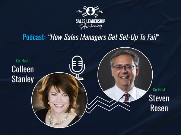 SLA Episode 2 - "How Sales Managers Get Set-Up To Fail” - Page 1