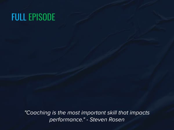 SLA Episode 2 - "How Sales Managers Get Set-Up To Fail” - Page 4