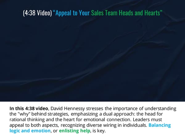 SLA Episode 6s - “Appeal to Your Sales Team Heads and Hearts” - Page 6