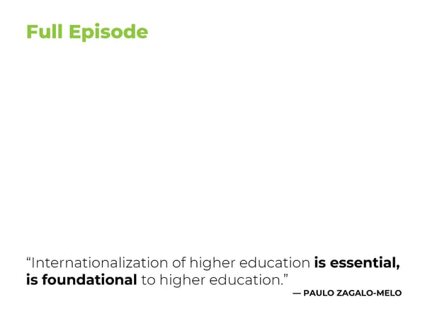Paulo Zagalo-Melo - “Strategic Budgeting: Championing the Importance of International Education” - Page 4