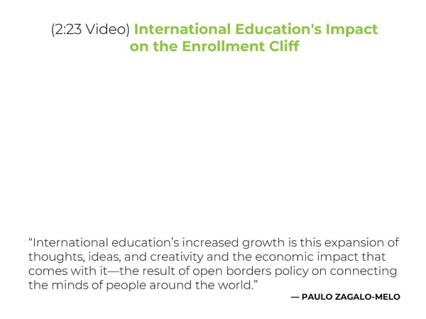 Paulo Zagalo-Melo - “Strategic Budgeting: Championing the Importance of International Education” - Page 8