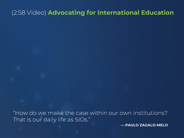 Paulo Zagalo-Melo - “Strategic Budgeting: Championing the Importance of International Education” - Page 10