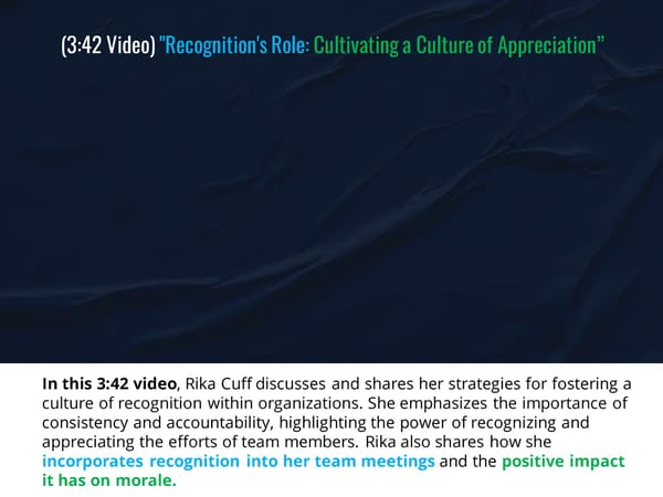 SLA Episode 9c - “The Power of a Recognition Sales Culture” - Page 6