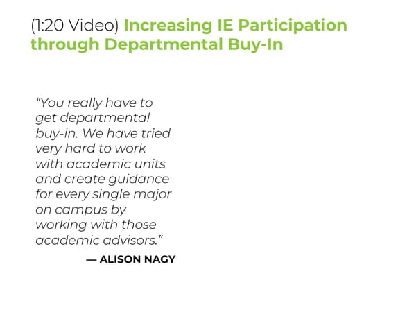 [TEMPLATE] Alison Nagy - “Tackle the Enrollment Cliff with 60% Study Abroad Participation” - Page 12