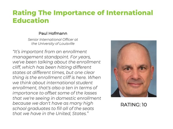 The Vital Importance of International Education - Page 10