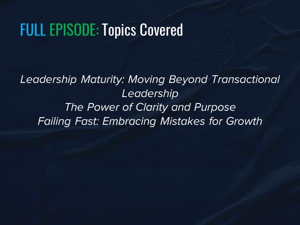 SLA Episode 10s - "Leading Transformation in a Fast-Paced World" - Page 5