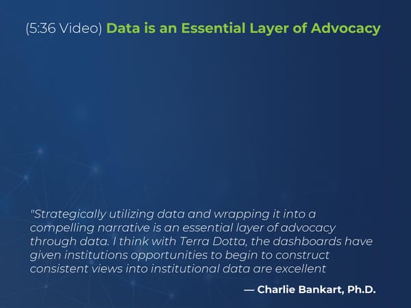 Digital Infrastructure: Data's Strategic Impact on Advocacy and Decision-Making - Page 10