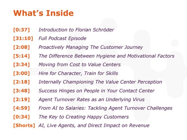 Florian Schröder - “Transforming Contact Centers: From Cost to Value Centers" - Page 2