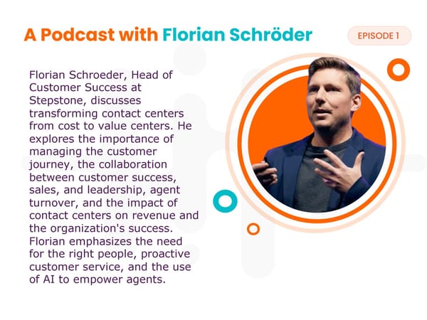 Florian Schröder - “Transforming Contact Centers: From Cost to Value Centers" - Page 3