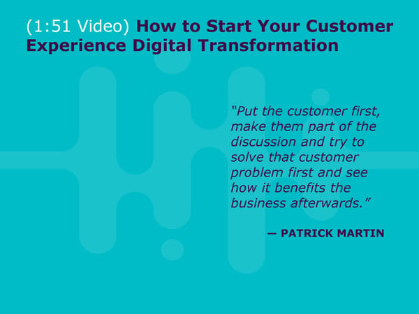 Patrick Martin - "The Frictionless Customer Experience" - Page 12