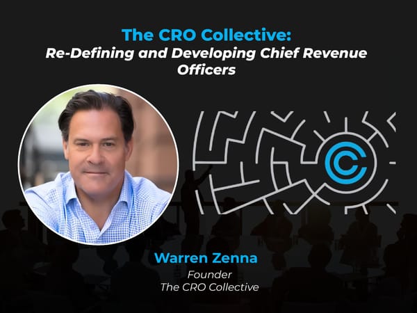 The CRO Collective:  Re-Defining and Developing Chief Revenue Officers - Page 1