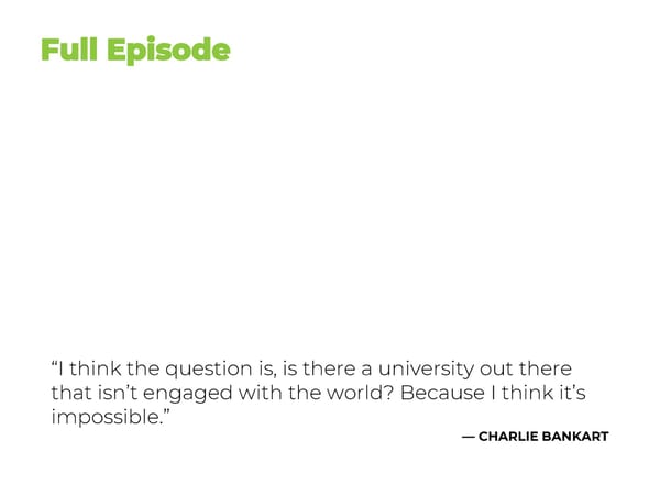 Charlie Bankart - “International Education: A Foundational Pillar for Universities” - Page 4