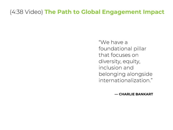 Charlie Bankart - “International Education: A Foundational Pillar for Universities” - Page 7