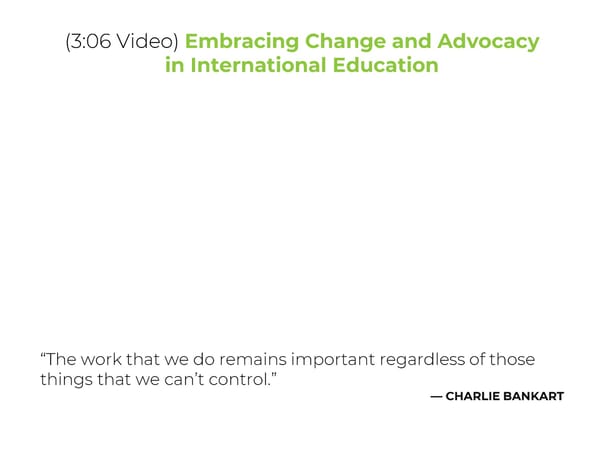 Charlie Bankart - “International Education: A Foundational Pillar for Universities” - Page 13