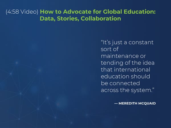 Meredith McQuaid- "International Education Consultant & Strategic Advisor" - Page 9