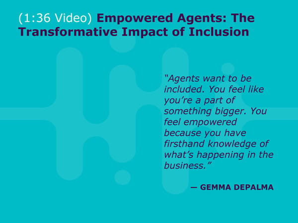 Gemma DePalma - "Creating the Ideal Hybrid Customer Happiness Team" - Page 12