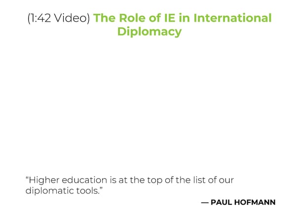 Paul Hofmann - “SIO Essentials: A Strong Digital Infrastructure for International Education” - Page 18