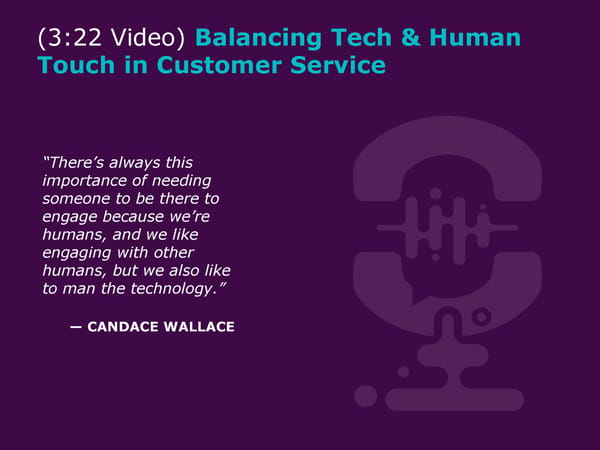 Candace Wallace - "CCOs: Why Advocate for Downward CSAT Trends" - Page 9