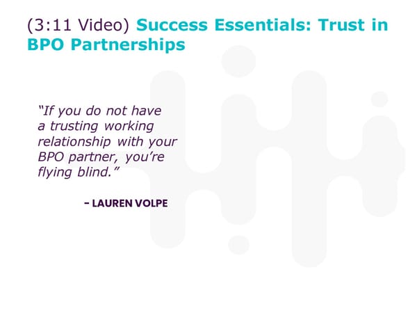 Lauren Volpe - "Creating Contact Centers that Directly Impact Company Performance" - Page 10