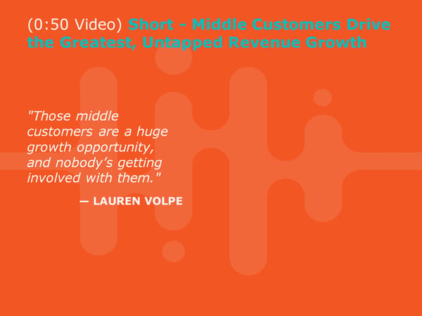 Lauren Volpe - "Creating Contact Centers that Directly Impact Company Performance" - Page 14