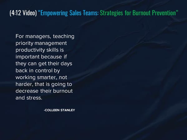 SLA Episode 16s - "Leadership Accountability in Sales Burnout” - Page 6