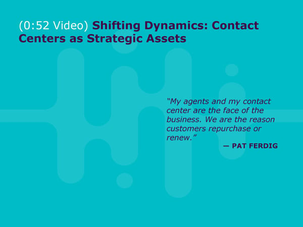 Pat Ferdig - “CCOs: Tackling Systematic Resistance to Accepting Subpar Performance” - Page 15