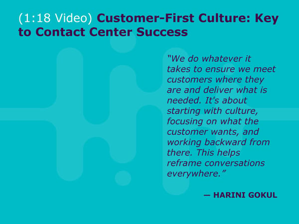 Harini Gokul - "Contact Centers: Accountability and Positive Impact on P&L" - Page 12