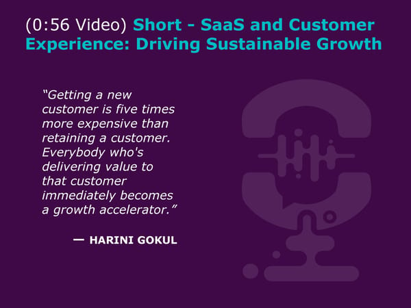 Harini Gokul - "Contact Centers: Accountability and Positive Impact on P&L" - Page 17