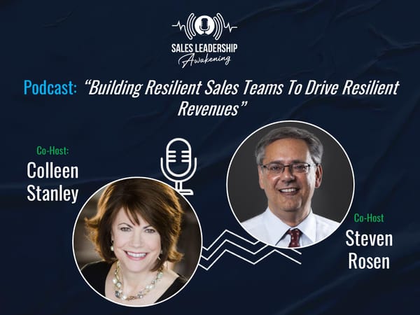 SLA Episode 20c - “Building Resilient Sales Teams To Drive Resilient Revenues” - Page 1