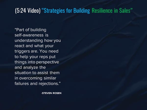 SLA Episode 20c - “Building Resilient Sales Teams To Drive Resilient Revenues” - Page 6