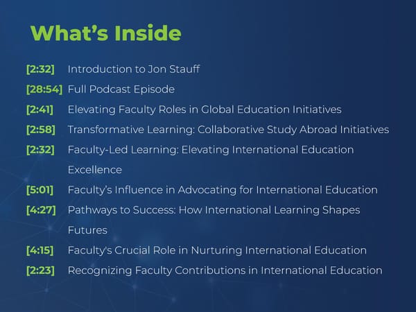 Jon Stauff- "The Undervalued Role of Faculty in International Education" - Page 2