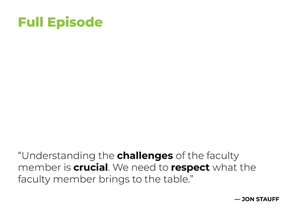 Jon Stauff- "The Undervalued Role of Faculty in International Education" - Page 4