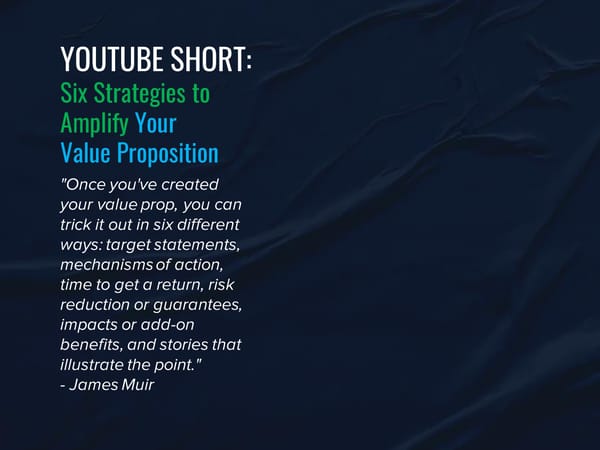 SLA Episode 21s - “Is Your Value Proposition Losing You Deals?" - Page 7