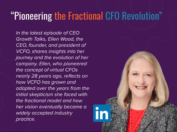 CEO Growth Talks: Ellen Wood Podcast - "Pioneering the Fractional CFO Revolution" - Page 3