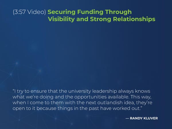 Randy Kluver - "SIOs: Expanding Your  Mission for Greater Success" - Page 9