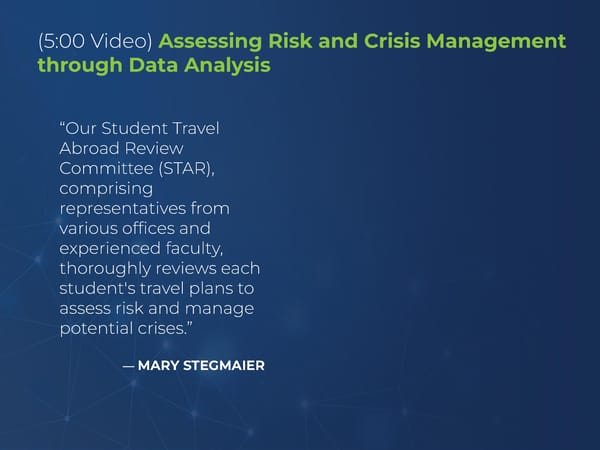 Mary Stegmaier- "How SIOs Use Data to Transform and Save Lives" - Page 9