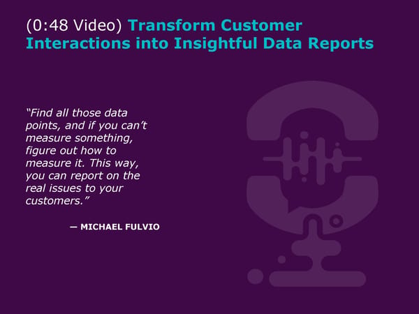 Michael Fulvio - “Why You Shouldn’t Be Obsessed with CSAT” - Page 13