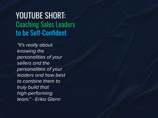 SLA Episode 26s "Developing Self-Confident Salespeople” - Page 7