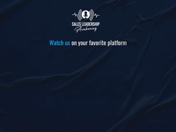 SLA Episode 27c - "Handling Conflict, Building Culture and Growing Sales” - Page 8