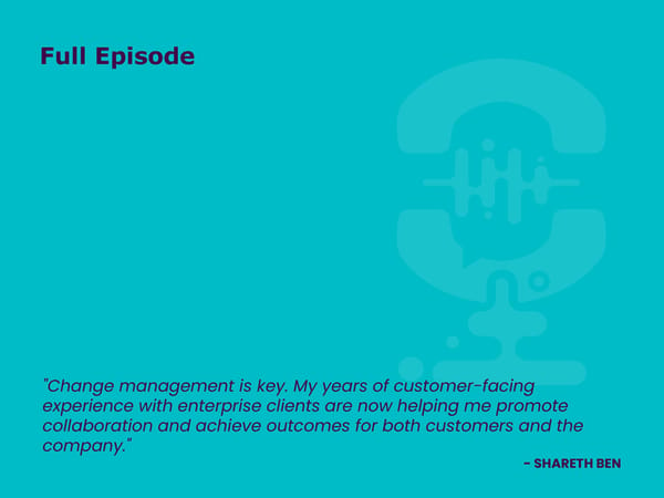 Shareth Ben - “What to Learn from Fortune 100 Customer Success Strategies” - Page 4