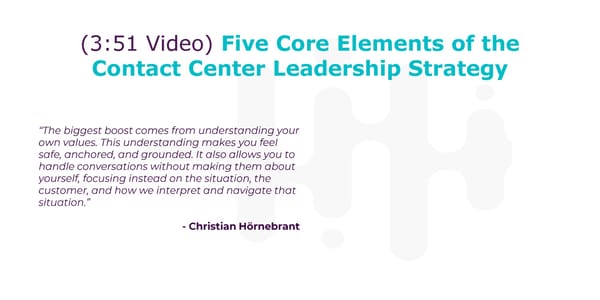 Christian Hörnebrant - "Essential Insights on the Contact Center Nudging Strategy" - Page 10