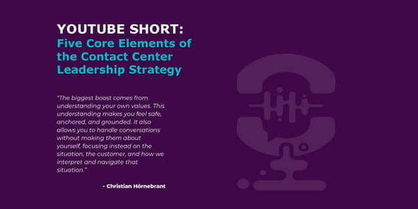 Christian Hörnebrant - "Essential Insights on the Contact Center Nudging Strategy" - Page 13