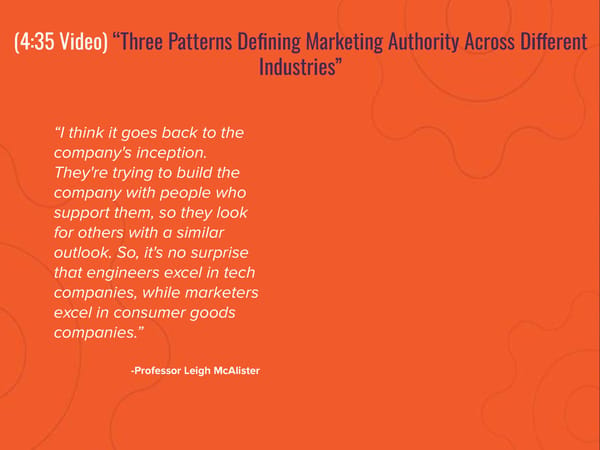 CEO Growth Talks: Leigh McAlister Podcast - "Growth Gears: How Companies Drive Business Success Through Marketing" - Page 6