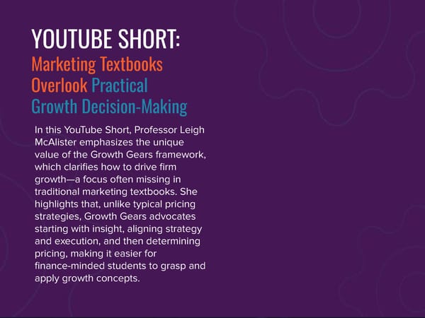 CEO Growth Talks: Leigh McAlister Podcast - "Growth Gears: How Companies Drive Business Success Through Marketing" - Page 8